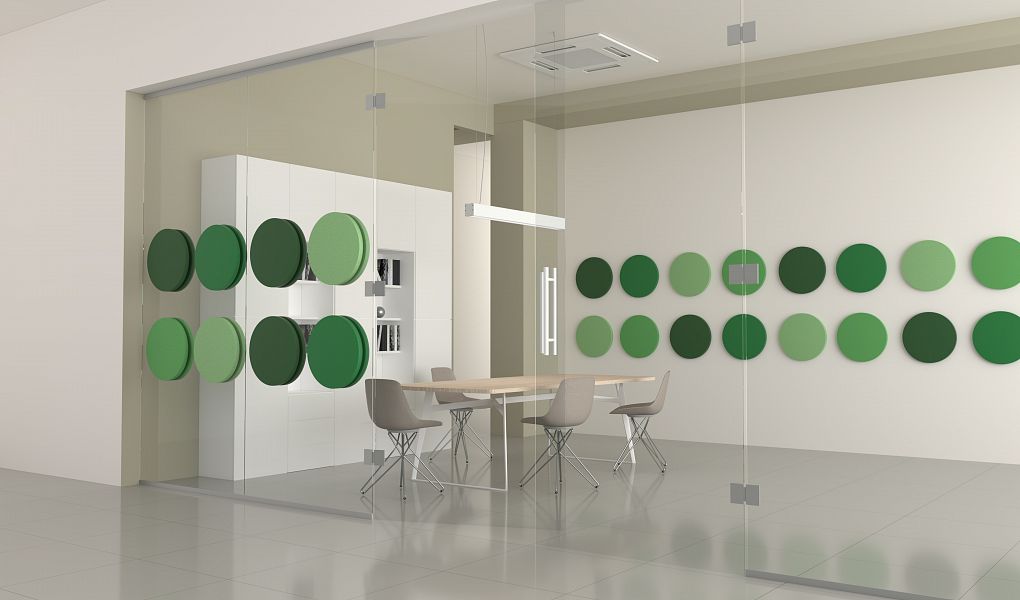 Fluffo GLASS Acoustic Wall Panels - DecorMania.eu