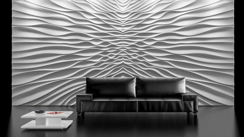 3D Gypsum Mural - ILLUSION - DecorMania.eu