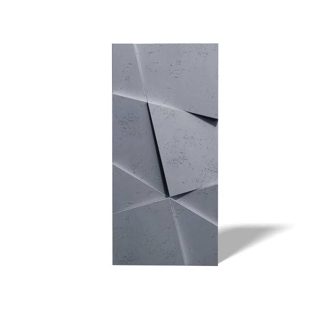 Concrete 3D Wall Panel CRYSTAL - DecorMania.eu