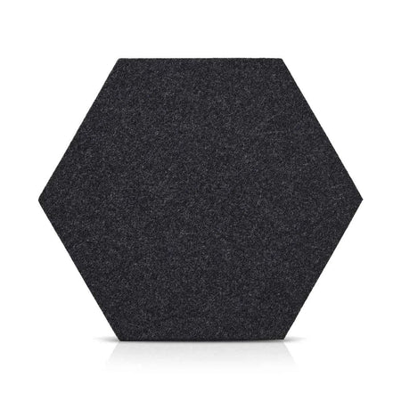 HEXA Felt 2D Panel - BLACK - DecorMania.eu