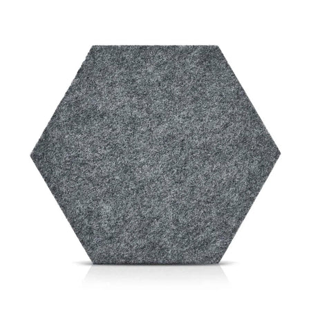 HEXA Felt 2D Panel - GREY - DecorMania.eu