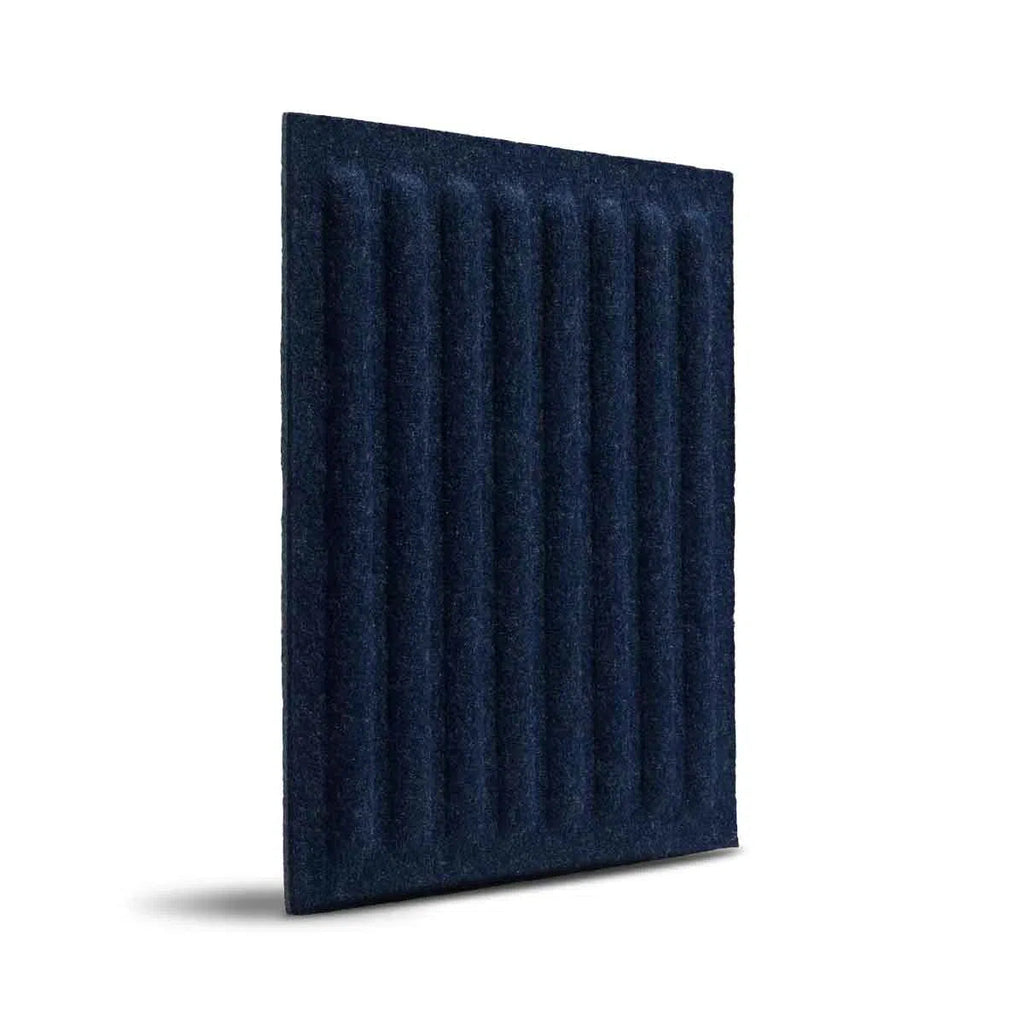 SQUARE RIFT Felt Panel - NAVY - DecorMania.eu