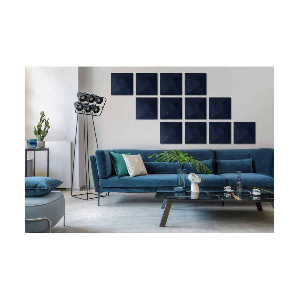 TWIST Felt Panel - NAVY - DecorMania.eu