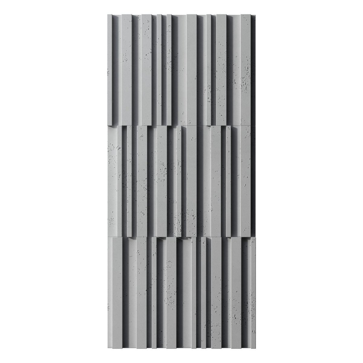 Concrete 3D Wall Panel RIFT MIXED - DecorMania.eu
