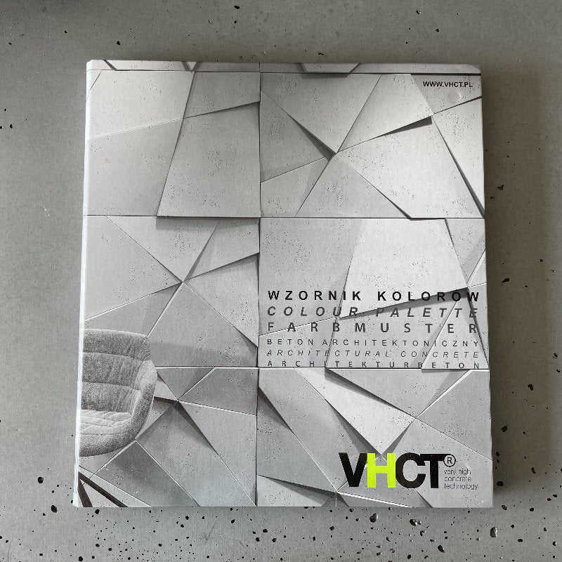 Concrete wall panel sample book - DecorMania.eu